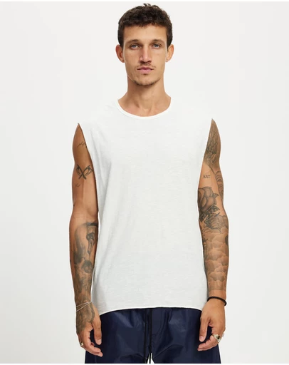 Surrounded By Ghosts - The Mottramite Cotton Tail Muscle T-Shirt