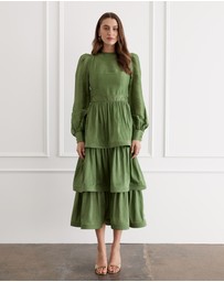 Aqua Blu Australia - Imperial Faye Midi Dress