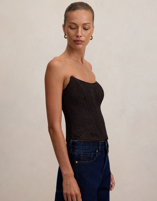 Forever New - Lara Lace Corset Top