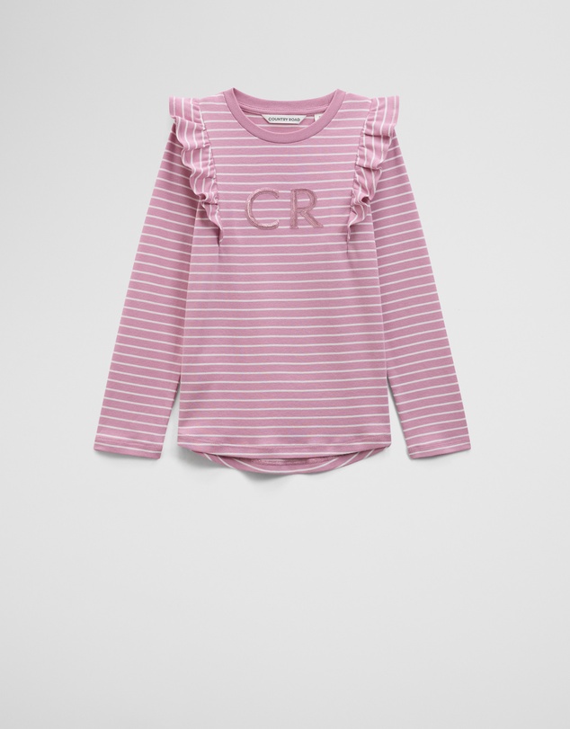 Country Road - Australian Cotton Logo Frill T-shirt