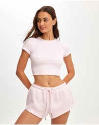 Cotton On Body Active - Ultra Soft Cropped Fitted Tshirt