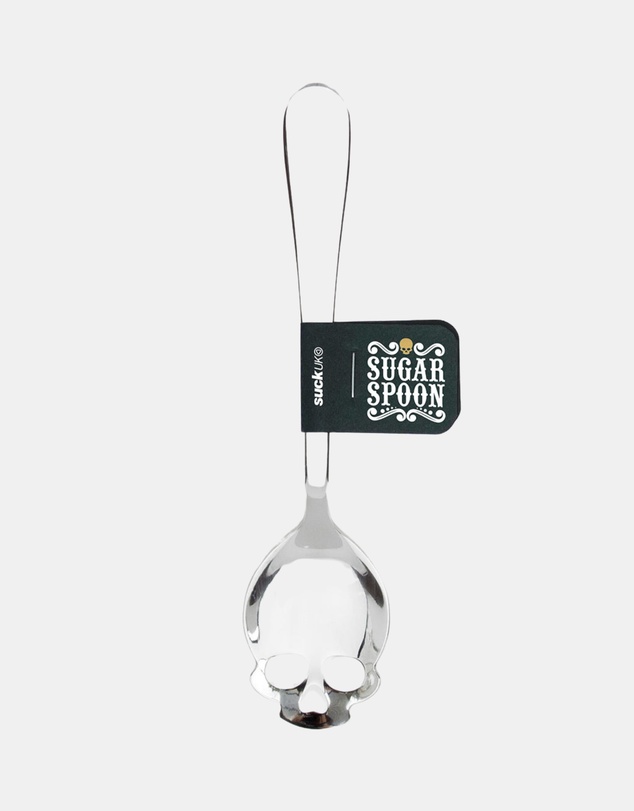 Suck UK - Skull Sugar Spoon Silver
