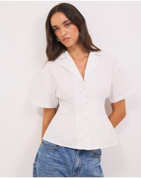 Calli - Liv Tucked Shirt