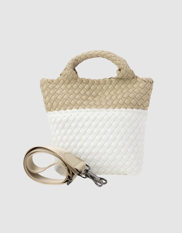 Chuchka - Woven Neoprene Mini Tote Two Tone