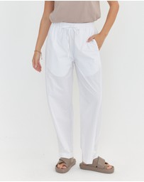 ALEXANDRA - Octus Pants White