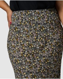 Something 4 Olivia - Emily Printed Midi Skirt