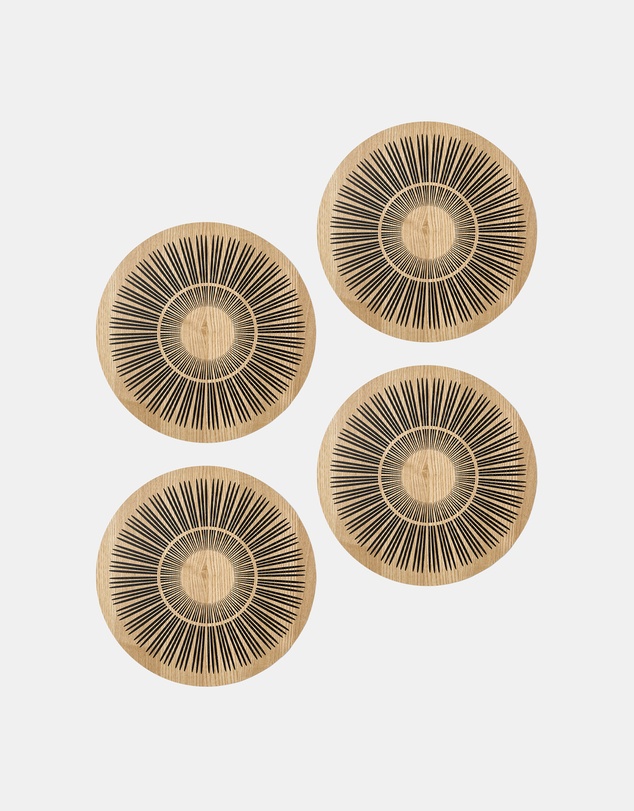 HOTTIE - Kimmie 4-Piece Placemat Set
