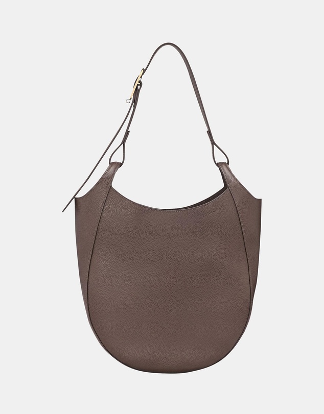 Longchamp - Le Foulonné Leather Hobo Bag