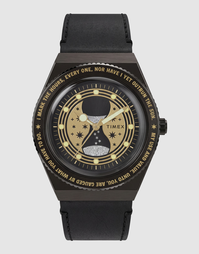TIMEX - Harry Potter x Q Timex Time Turner Chronograph 36mm Leather Strap Watch