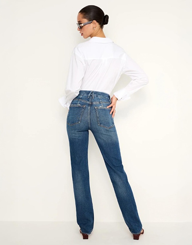 Good American - Good Icon Straight Jeans