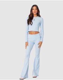 EDIKTED - Coffee Break Ribbed Top
