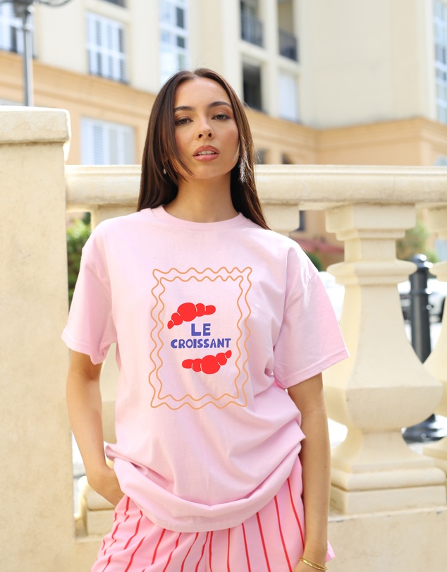 Vacancy Co - Le Croissant Tee