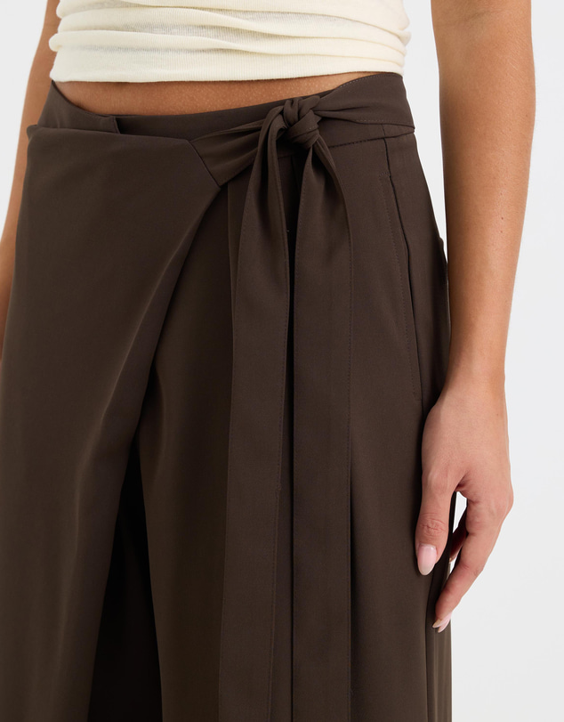 Calli - Jane Wrap Waist Tie Pants