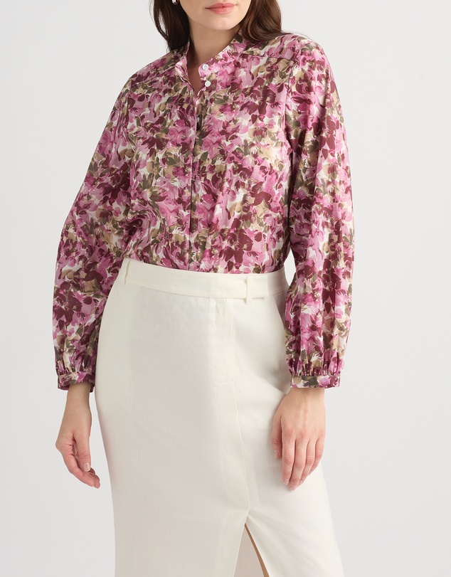 David Lawrence - Tessano Cotton Blouse