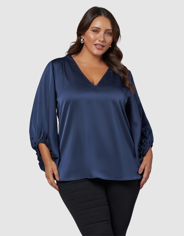 Pink Dusk by Curve Project - Lover Boy Blouse