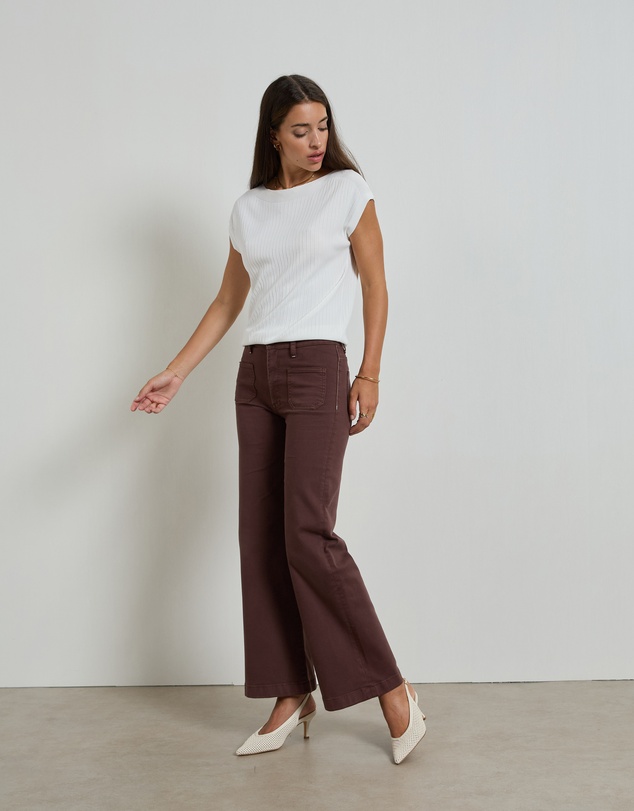 DRICOPER DENIM - Indy High Rise Wide Leg Jeans