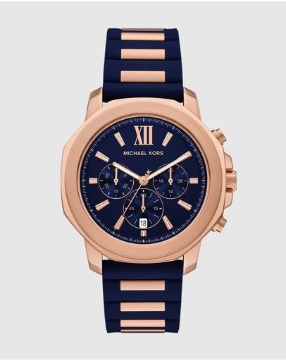 Michael Kors - Prescott Blue Chronograph Watch