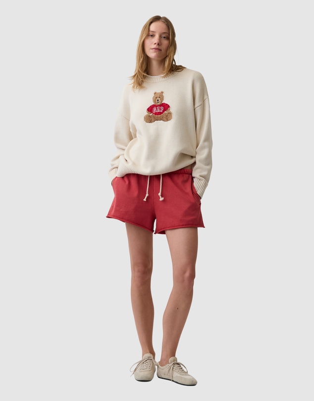 GAP - Cotton Oversized Boyfriend Crew Pullover