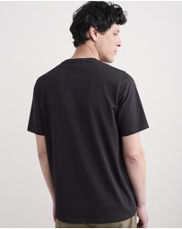 Seasalt - Seasalt Cornwall Black Midwatch T-Shirt