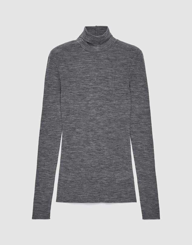 ARKET - Roll-Neck Wool Top