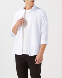 Van Heusen - Cotton Tencel Blend Casual Shirt