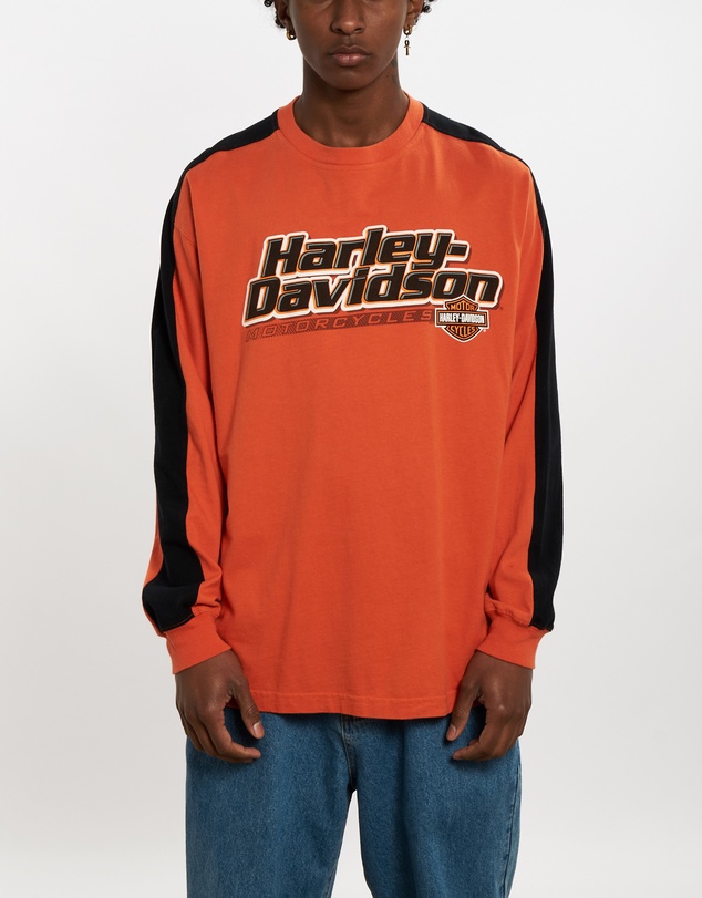 Vintage by The Real Deal - Pre Loved - Vintage Harley Davidson Long Sleeve Tee