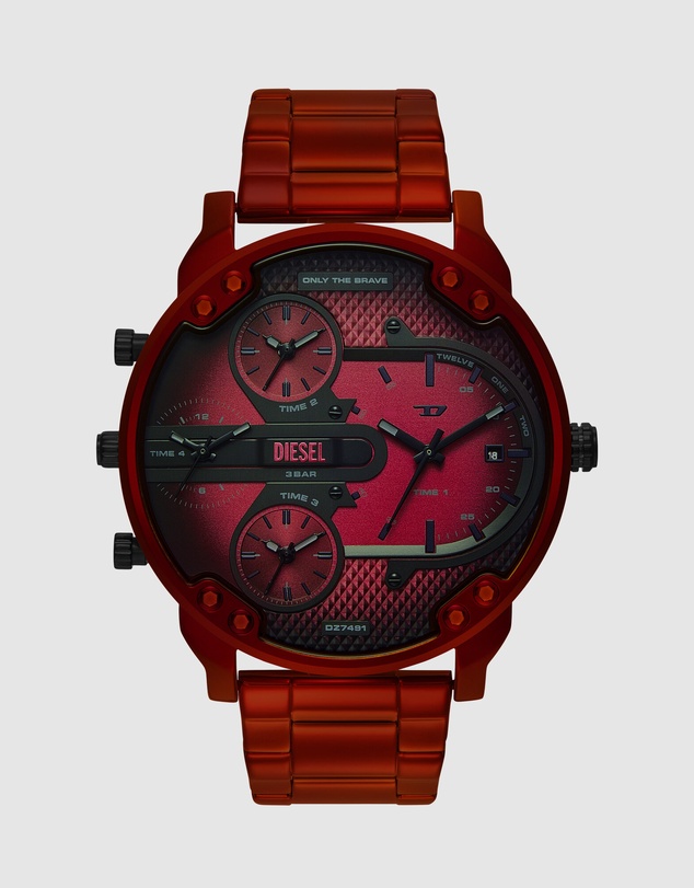 Diesel - Mr. Daddy Slim Red Chronograph Watches