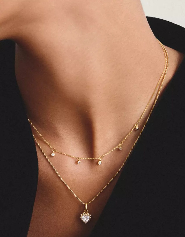THOMAS SABO - THOMAS SABO Chain with heart-cut zirconia