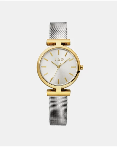 Jag - Mudgee Womens Silver Dial 35mm Silver Watch