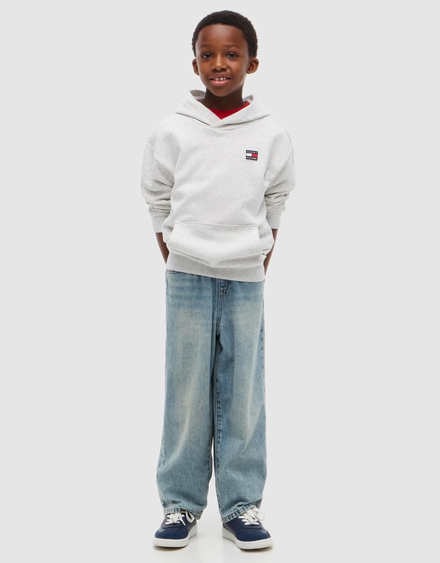 Tommy Hilfiger - Kids Unisex 8-16 Flag Logo Hoodie - Teens