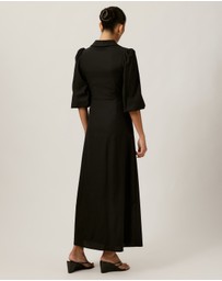 Tussah - Midi Dress with Underbust Seam