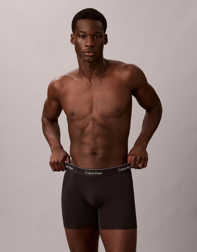Calvin Klein - 5-Pack Icon Cotton Stretch Boxer Briefs
