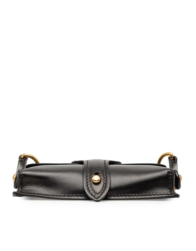 Pre-Loved by Azura Reborn - Pre-Loved Mini Leather D Bee Saddle Bag