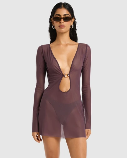 Bond-Eye Swimwear - Ring Priya Mini Dress