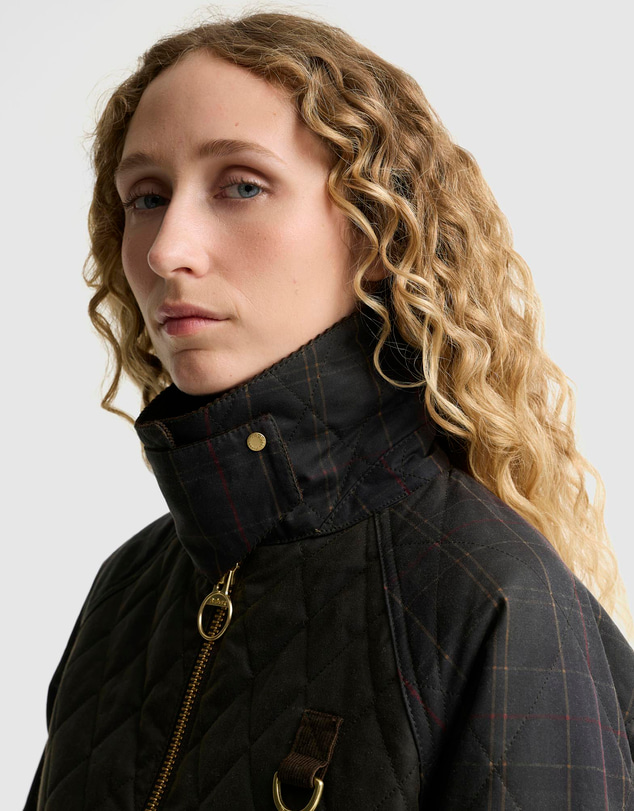 Barbour - Tartan Reimaginedicons Tartan Quilted Spey Wax Jacket