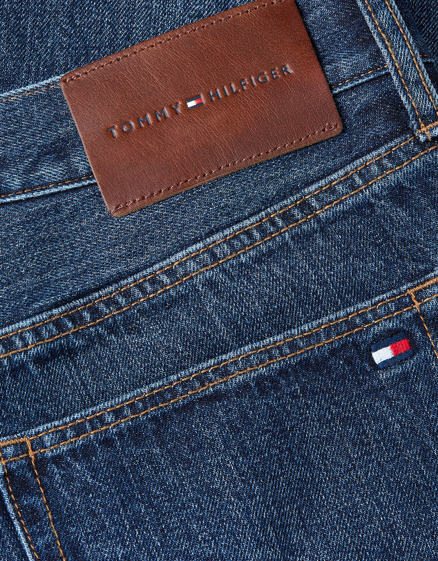 Tommy Hilfiger - Dover Regular Straight Whiskered Denim Shorts