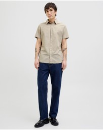 Jack & Jones - Breeze Linen Blend Short Sleeve Shirt