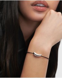 PDPAOLA - Orbit Cord Bracelet Silver