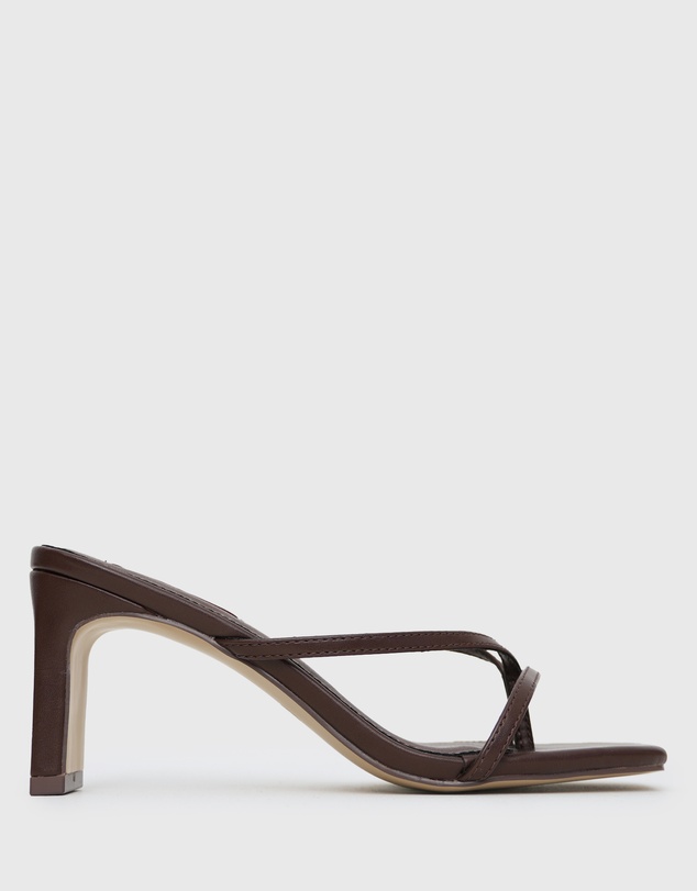 Betts - Gigi Square Toe Heeled Mules