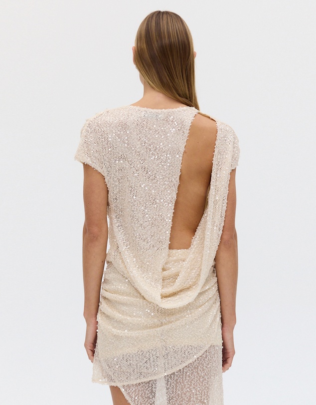 Third Form - Nightfall Drape Back Top