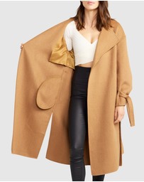 Belle & Bloom - Head Over Heels Collarless Robe Coat