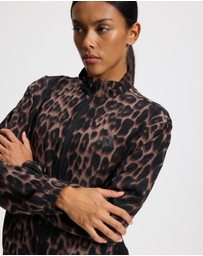 adidas Performance - Workout Essentials Leopard Woven Jacket