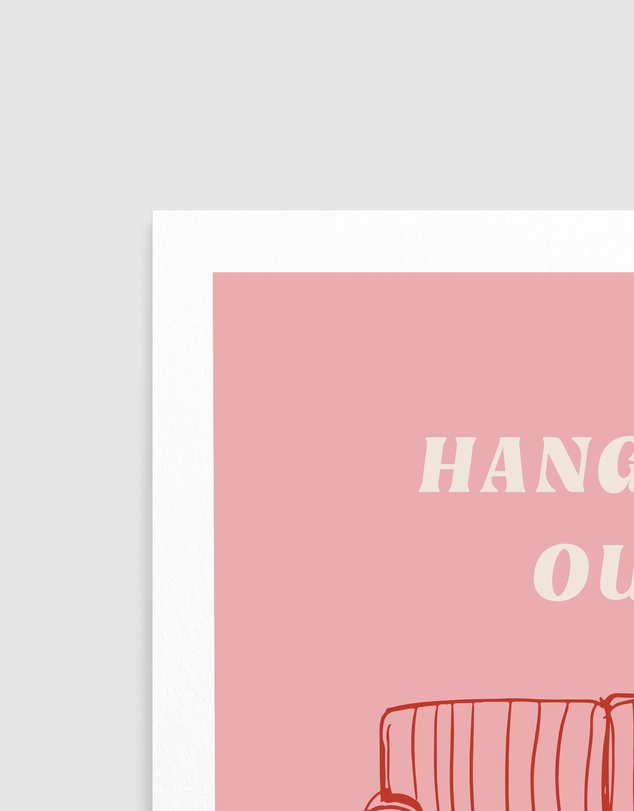 Olive et Oriel - Hanging Out by Treechild Art Print