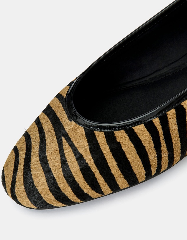 ARKET - Pony Hair-Effect Ballerinas