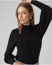 Vero Moda - Holly High Neck Knit