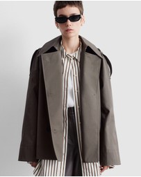 & Other Stories - Double-Breasted Trench Jacket