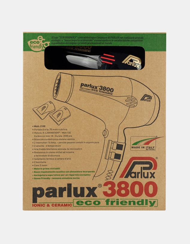 Parlux - Parlux 3800 Ceramic & Ionic Dryer 2100W - Black