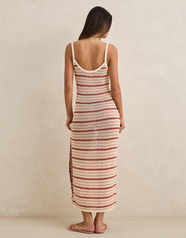 Rhythm - Tami Stripe Knit Maxi Dress