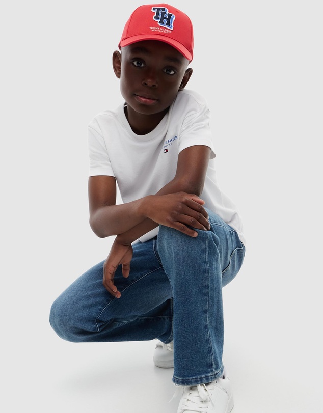 Tommy Hilfiger - Essential Logo Tee SS - Kids