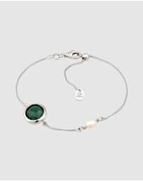 Elli Jewelry - Bracelet Quartz Circle 925 Sterling Silver